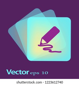 Vector Pencil Icon
