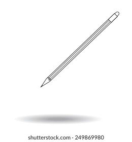 Vector Pencil Icon