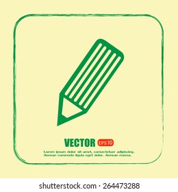 Vector pencil icon