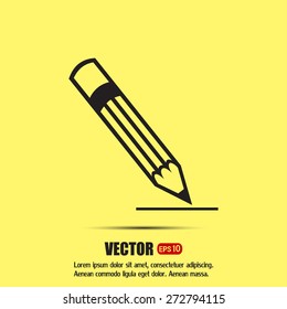 Vector pencil icon