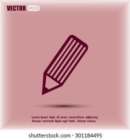 Vector pencil icon