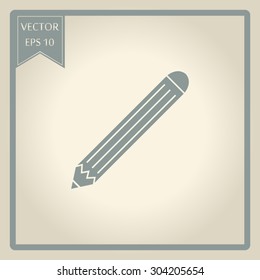 Vector Pencil Icon