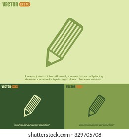 Vector pencil icon