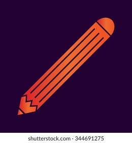 Vector Pencil Icon