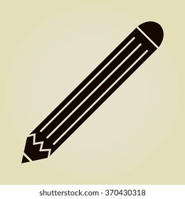 Vector Pencil Icon 
