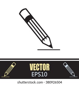 Vector pencil icon