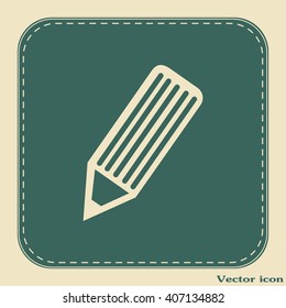 Vector pencil icon