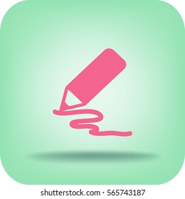 Vector Pencil Icon