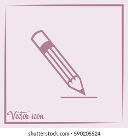 Vector pencil icon