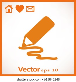 Vector Pencil Icon