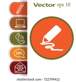Vector Pencil Icon