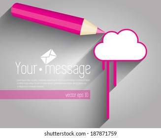 Vector pencil illustration