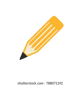 Ilustración de lápiz de Vector - signo de la escuela