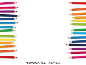 VECTOR PENCILS BACKGROUND