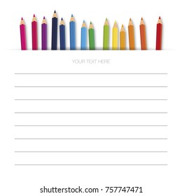 Vector pencils template