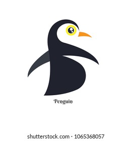Vector of Penguin design on white background. Wild Animals. vector illustration. image. South Pole