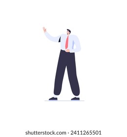 vector of people doing office activities vector