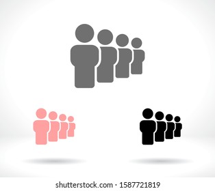 Vector people icon design 10 eps illustration