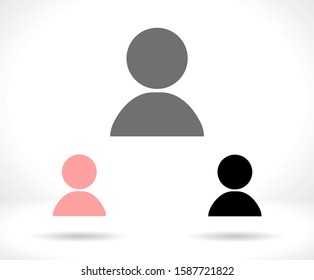 Vector people icon design 10 eps illustration