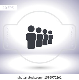 Vector people icon design 10 eps illustration