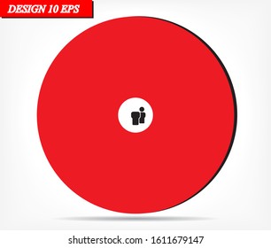 Vector people icon design 10 eps illustration
