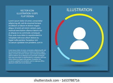 Vector people icon design 10 eps illustration