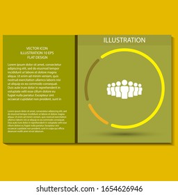 Icono de vectores diseño ilustración de 10 pasos