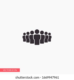 Vector people icon design 10 eps illustration