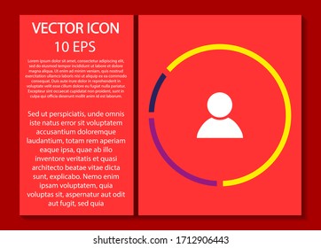 Vector people icon design 10 eps illustration