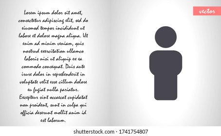 Vector People Icon Design 10 eps Illustration