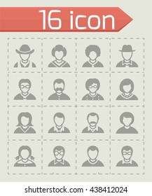 Vector People icon set