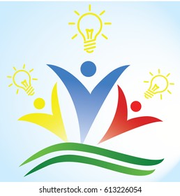 Vector People logo,  business People logo, creative People logo