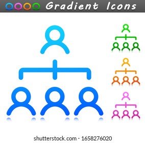 Vektorillustration-Menschen Symbol-Design