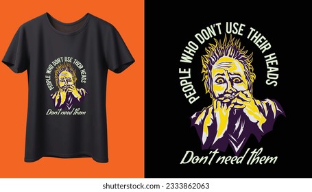 Vector people t shirt design 
