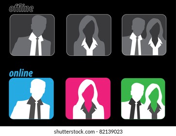 vector peoples avatar