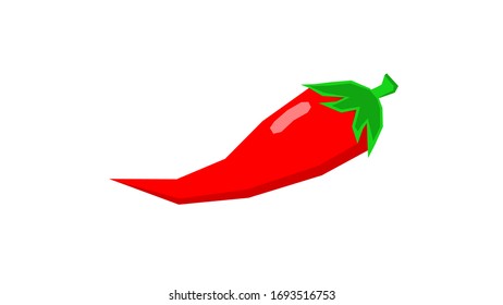 Vector pepper, Icon pepper, Chili,  Paprika, Can be fully resolved