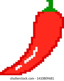 vector pepper red illustration graphic art design