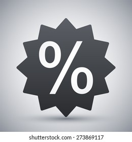Vector percent sign