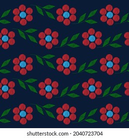 Vector. Perforated color patterns, hand-drawn pattern, embroidery. Ethnic seamless pattern. Hispanic Heritage Month. seamless pattern for web banner, poster, cover, screensaver, social network.