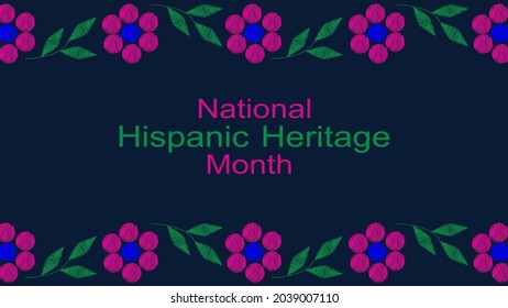 Vector. Perforated colored patterns, hand-drawn Papel Picado pattern. Hispanic Heritage Month. Polygonal pattern for web banner, poster, cover, splash, social network.