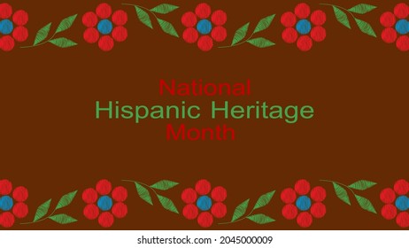 Vector. Perforated colored patterns, hand-drawn Papel Picado pattern. Hispanic Heritage Month. Polygonal pattern for web banner, poster, cover, splash, social network.