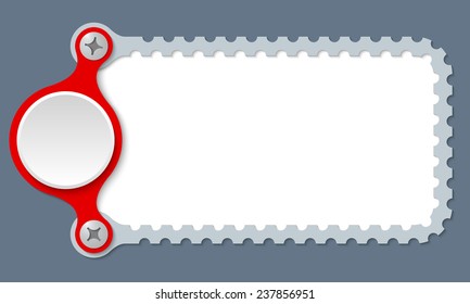 vector perforated frame with screws