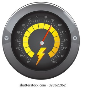 Vector Performance Meter - Illustration