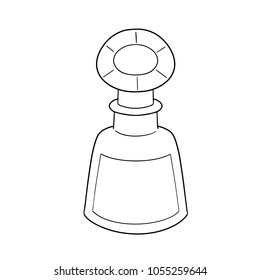 vector of perfume bottle