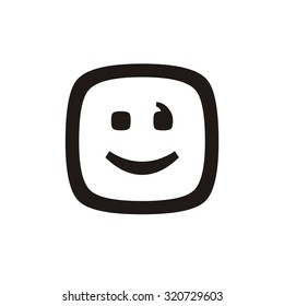 Vector. Person. Smiles. Very good.