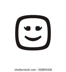 Vector. Person. Smiles. Very good.