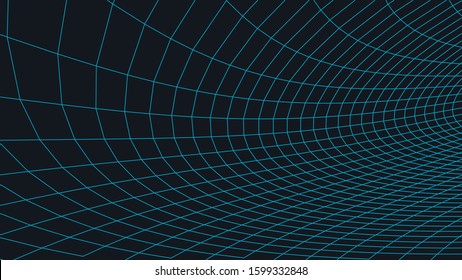 376 Perspective Grid Floor Tile Detailed Lines White Background Images ...