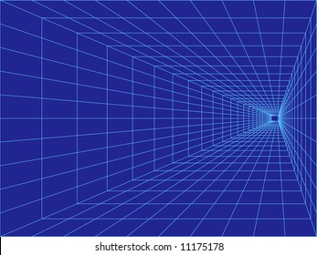 vector perspective grid great business background