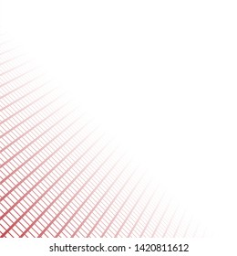 Vector perspective illustration consisting of squares tiles. Creative abstract pixel, tile, mosaic geometric backgrounredd, banner. Pattern for your kitchen, bathroom, floor, pool, roof.