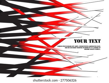 Vector : Perspective stripe line background